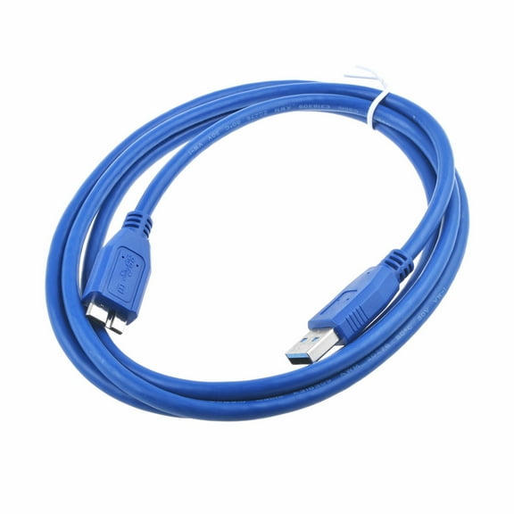 FITE ON 5ft USB 3.0 Cable Cord Lead Compatible with Maxtor M3 Slimline External Hard Drive HDD