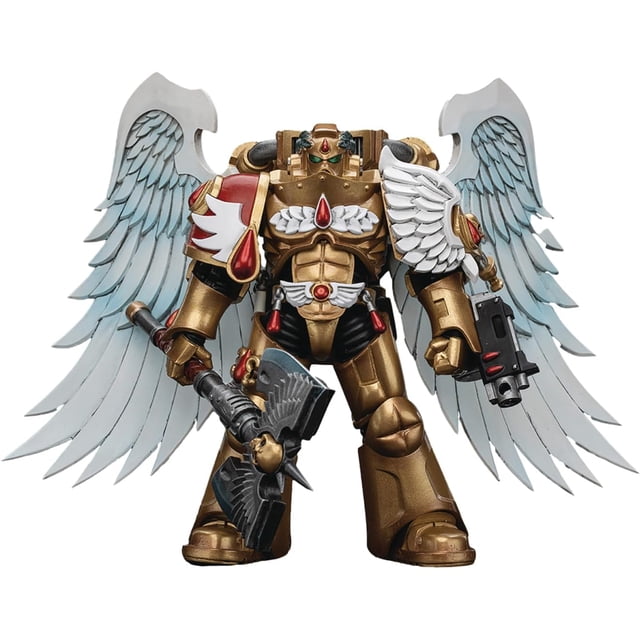 JT WH 40K Blood Angels Sanguinary Axe 1:18 Figure