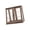 walnut A, variant on 1:6 1:12 Dollhouse Bakery Display Case Model Countertop Scenes Craft Pastry Display Case Model for Layout Sand Table Building cherry wood A