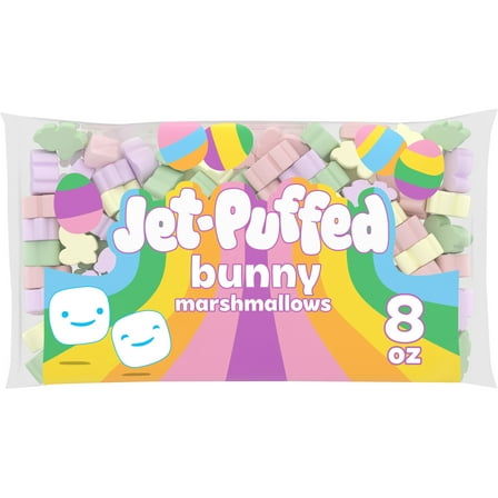 Jet-Puffed Bunny Shaped Marshmallows, 8 oz Bag