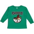 thumbnail image 3 of Inktastic Powered By Ramen Cute Noodles Boys or Girls Long Sleeve Toddler T-Shirt, 3 of 5