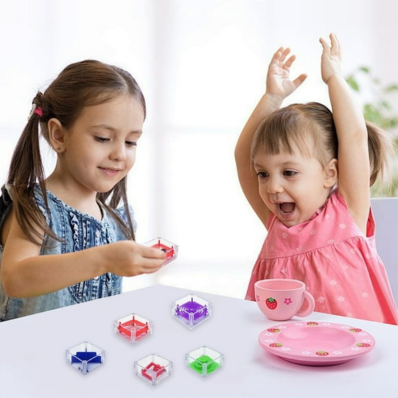 Jindong Cube Puzzle Box Set for Kids Teens Adults Games for Kids 3D Brain Teaser Maze Puzzles Toy Stocking Stuffers