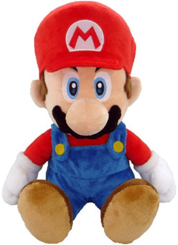 New Super Mario Bros Plush Super Star Soft Toy Stuffed Animal Cushion Doll 12"