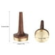 thumbnail image 4 of Moyic Soporte de almacenamiento de anillos de madera, Base de latón, torre de joyería de Vintage, estante ahorrador de espacio para niñas, Artesanía Madera NO1 Moyic HA009948-01, 4 of 6