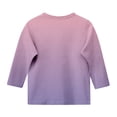 thumbnail image 5 of XQYLOS Girls Boho Shirt 3/4 Sleeve Tie Dye Cute Top Crew Neck Loose Fit Blouse Summer Fall 2025 Fashion Stylish Printed Tunic, 5 of 5