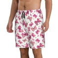 thumbnail image 2 of Naloa Girl Butterfly Men's Beach Shorts, Surfing shorts, Swim trunks, Quick Dry Swim Trunks for Surfing Beach Fun - X-Large, 2 of 9