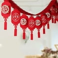 thumbnail image 2 of 3D Pendant Spring Festival Blessing Lantern Pendant New Year's Day Banner, 2 of 12