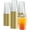 Gold Rim, variant on Disposable 12 oz Crystal Clear Plastic Tumblers for Party's & Weddings pack of 100