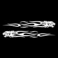 thumbnail image 2 of Unique Tiger Flame Totem Decal Reflective Car Sticker Car Styling Sticker red, 2 of 4