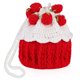 thumbnail image 1 of USHOBE De Almacenaje Tejida Con De Fresa Roja Ajustable Y, 1 of 7