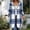Light Blue, variant on WIZUTIZ Women's Plaid Long Sleeve Zip Up Hooded Jacket Loose Fit Long Length Casual Coat Fall Winter Trendy Layering Outerwear with Pockets