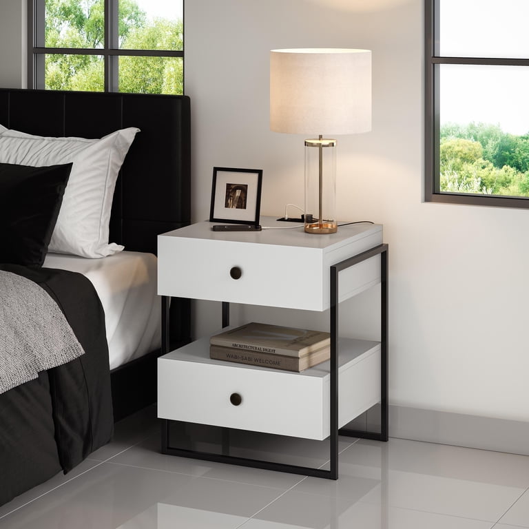 Boyd Sleep Pesaro 2-Drawer Nightstand with USB Ports photo 2