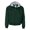 DARK GREEN, variant on HOODED TAFFETA JKT/FLC LD ROYAL L