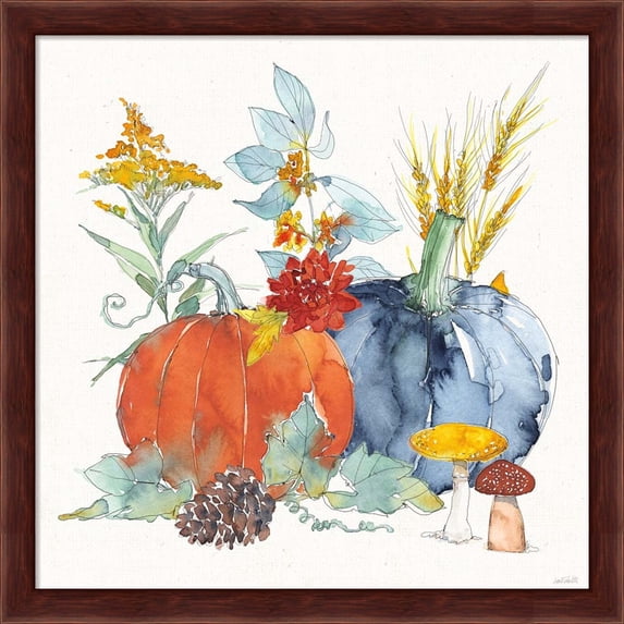 Great Art Now Fall Flair II by Anne Tavoletti, Framed Wall Art, 13.25W x 13.25H