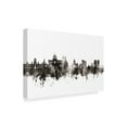 thumbnail image 2 of Trademark Fine Art 'Galway Ireland Skyline Black White' Canvas Art by Michael Tompsett, 2 of 4