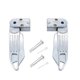 thumbnail image 5 of Reposapiés para motocicleta Pedal de pie Accesorios resistentes Reposapiés plegable Cambiador plata, 5 of 9