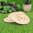 thumbnail image 5 of 10pcs 8cm Mini sombrero de paja hecho a mano Creativo tejido a mano linda muñeca gorra delicada decorativa pequeños sombreros de paja para bricolaje artesanía joyería material de la prenda, 5 of 5