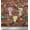 Bronze Brown, variant on Soimoi Cotton Duck Fabric Bottle,Camellia & Rose Floral Fabric Prints by Yard 42 Inch Wide