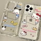 thumbnail image 2 of Sanrio-funda transparente de Hello Kitty Pochacco para iPhone, carcasa a prueba de golpes con dibujos animados para modelos 15, 14, 13, 12, 11 Pro Max, XR, XS, X, 8, 7, 6, 6S Plus, SE 2020, 2 of 5