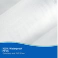 thumbnail image 5 of Kenney Lightweight PEVA Shower Curtain Liner, 70" W x 72" H, Clear, 5 of 7