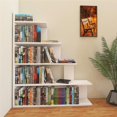 thumbnail image 1 of Decorotika EC47BCM01 47 in. Echo Accent Ladder Bookcase Bookshelf Shelving Unit, 1 of 1