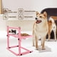 thumbnail image 4 of Cuencos Elevados SHAINFUN Acero Inoxidable para Perros Pequeños y Medianos con Soporte Ajustable, 4 of 5
