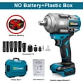 thumbnail image 1 of 2000N.M Brushless Cordless Impact Wrench 1/2 Inch Electric Screwdriver Power Tool 18V, 1 of 7