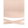 thumbnail image 4 of Top Sin Mangas Corta Talla Extra Cruzados Rosegal  Camisetas sin mangas de talla grande, 4 of 5
