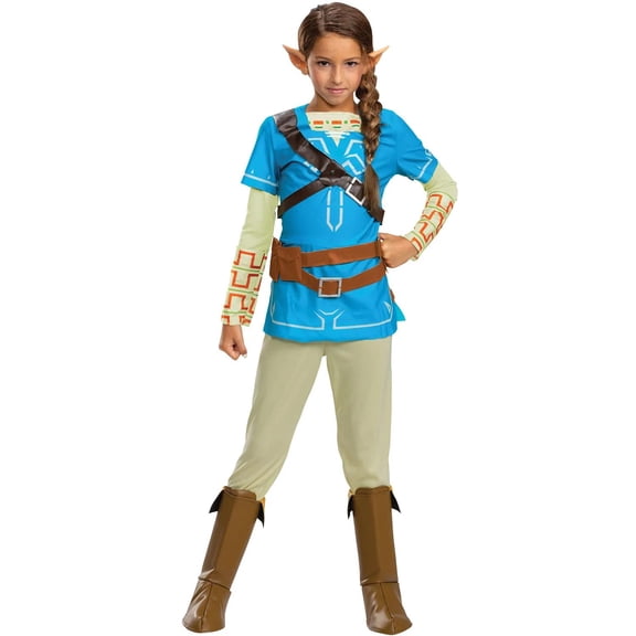 Disguise Boys' The Legend of Zelda: Breath of the Wild Link Deluxe Costume - Size 7-8