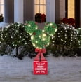 thumbnail image 2 of Disney Mickey Mouse Shimmering Magic LED Topiary Tree Christmas Decoration, 2 of 3