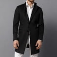 thumbnail image 1 of Ceisia Veste à Col Rabattu pour Hommes, Fermeture Éclair, Boutons, Poches, Cadeau, Manches Longues, 1 of 4