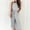 Gray, variant on MSJUHEG Workout Sets for Women Lounge Sets for Women Sleeveless Striped Jumpsuit Casual Clubwear Wide Leg Trousers Pants Outfit Womens Loungewear Set Sweatpants Women Blue L