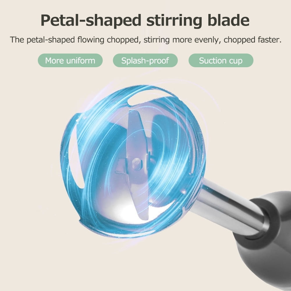 Buy Homgeek Immersion Hand Blender 6Speed 4in1 Smart Stick Blender 1000W Cooking Machine