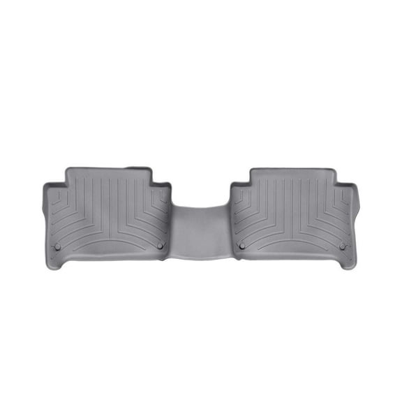 WeatherTech Custom Fit FloorLiners compatible with 2011-2015 Audi Q7 - 2nd Row, Grey