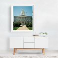 thumbnail image 2 of New Hampshire State House, Concord - Concord New Hampshire Photography Architecture Travel Poster White Framed Wall Art Print 11 x 14 inches, 2 of 3