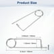 thumbnail image 3 of Uxcell 1-Pack Pin de Seguridad de Chaveta en Forma de Broche, Pines de Acero Inoxidable M4x100, Sujetadores de Broche de Bloqueo Rápido, Clips Retenedores Pesados, 3 of 7