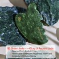 thumbnail image 2 of Herramientas faciales y corporales Gua Sha Rena Chris Xiuyan Jade, 2 of 6