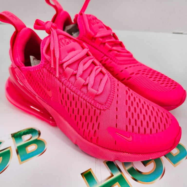 Nike Women's Air Max 270 in Hyper Pink/White - Size 8.5
