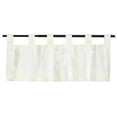 thumbnail image 2 of Winmate Insulated Cotton Tab Top Valance 40" x 15" in White, 2 of 6