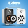 thumbnail image 5 of Pyle 3.5 2-Way Indoor/Outdoor Speaker System - 1/2 High Compliance Polymer, 5 of 8