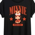 thumbnail image 3 of Disney - Minnie Mouse Collegiate - Women's Oversized T-Shirt, 3 of 5