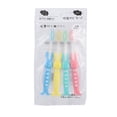 thumbnail image 5 of Paquete de 4 cepillos de dientes para niños con cerdas suaves y cerdas extrafinas para edades de 3 a 6 años, 5 of 5
