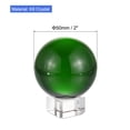 thumbnail image 2 of Unique Bargains 50mm/2' K9 Crystal Ball Decorative Ball with Gift Box and Crystal Stand Green 1 Set, 2 of 5