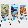thumbnail image 5 of ADHINO 21.6"-63" Art Easel Stand, Magnesium Iron Tripod with Portable Bag, Ideal for Kids and Adults, Spirit Level Included, 5 of 12