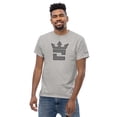 thumbnail image 2 of CROWN DOUBLE GRAY Men's classic tee (Sport Grey, 2XL), 2 of 6