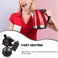 thumbnail image 3 of OUNONA 1Set Black Electric Kettle Base Coupler Temperature Control Accessory Reliable and Sturdy, 3 of 8