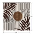 thumbnail image 5 of Waterproof Bohemian Shower Curtain 72x72 Inch Boho Style Polyester Unique Shower Curtain for Bathroom Hotel Home Decor with 12 Plastic Hooks, 5 of 5