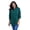 Rich Jade Plaid, variant on Plus Size Petite Classic Flannel Shirt