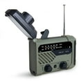 thumbnail image 2 of MesaSe Digital  AM  Outdoor   Solar Hand Crank  Flashlight  Reading  SOS  2000mAh Battery USB Output, 2 of 7
