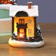 thumbnail image 5 of Adorno de Casa Colco LED figurita de artesanía Decoración de mesa de resina Mini luminoso para habitación de Navidad, 5 of 8